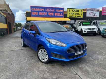 2015 Ford Fiesta WZ Ambiente Blue 6 Speed Automatic Hatchback Cardiff Lake Macquarie Area Preview