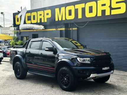 2021 Ford Ranger PX MkIII MY21.75 Raptor X 2.0 (4x4) Black 10 Speed Automatic Double Cab Pick Up Homebush Strathfield Area Preview