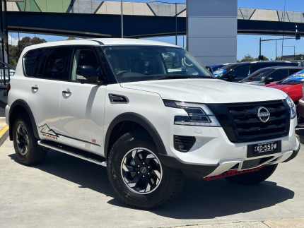 2023 Nissan Patrol Y62 MY23 Warrior Moonstone White 7 Speed Sports Automatic Wagon St Marys Mitcham Area Preview