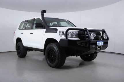 2020 Toyota Landcruiser VDJ200R LC200 GX (4x4) White 6 Speed Automatic Wagon Bentley Canning Area Preview
