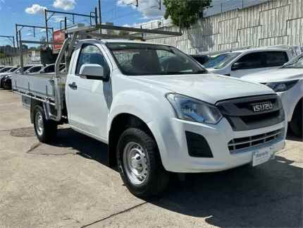 2019 Isuzu D-MAX MY19 SX 4x2 High Ride White 6 Speed Sports Automatic Cab Chassis Granville Parramatta Area Preview