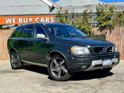 2013 Volvo XC90 P28 MY13 D5 Geartronic R-Design Grey 6 Speed Sports Automatic Wagon Victoria Park Victoria Park Area Preview