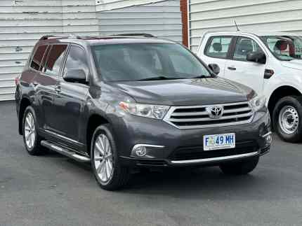 2012 Toyota Kluger GSU40R MY12 Altitude (FWD) 7 Seat Grey 5 Speed Automatic Wagon Glenorchy Glenorchy Area Preview