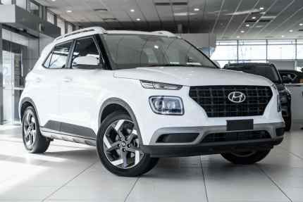 2023 Hyundai Venue QX.V5 MY23 Active White 6 Speed Automatic Wagon Mill Park Whittlesea Area Preview