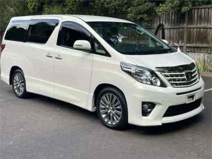 2013 Toyota Alphard GGH20 350S White Automatic Wagon Five Dock Canada Bay Area Preview