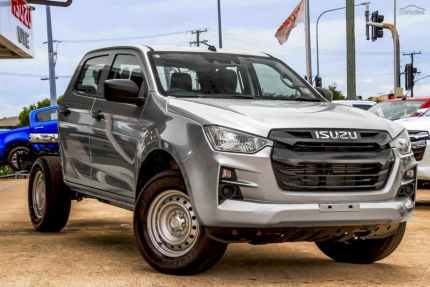2023 Isuzu D-MAX RG MY23 SX Crew Cab Silver 6 Speed Sports Automatic Cab Chassis Strathmore Heights Moonee Valley Preview