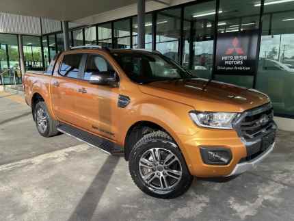 2022 Ford Ranger PX MkIII 2021.75MY Wildtrak Orange 10 Speed Sports Automatic Double Cab Pick Up Garbutt Townsville City Preview