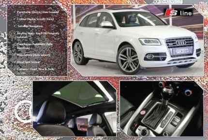 2016 Audi SQ5 8R MY16 TDI Tiptronic Quattro White 8 Speed Sports Automatic Wagon Blacktown Blacktown Area Preview