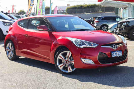 2014 Hyundai Veloster FS3 + Red Manual Hatchback Wangara Wanneroo Area Preview