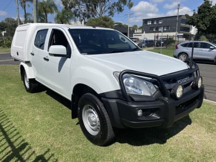 2019 Isuzu D-MAX TF MY19 SX (4x4) White 6 Speed Automatic Crew Cab Chassis Toowoomba Toowoomba City Preview