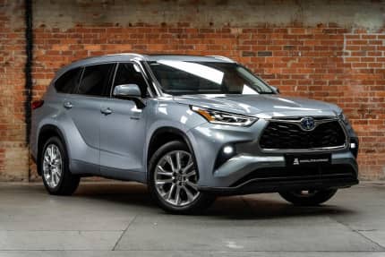 2021 Toyota Kluger Axuh78R Grande eFour Galena Blue 6 Speed Constant Variable Wagon Hybrid Mulgrave Monash Area Preview