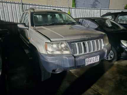 2004 Jeep Grand Cherokee WG MY2004 Laredo Silver 5 Speed Automatic Wagon Clontarf Redcliffe Area Preview