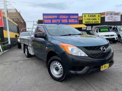 2013 Mazda BT-50 MY13 XT (4x2) 6 Speed Manual Cab Chassis Cardiff Lake Macquarie Area Preview