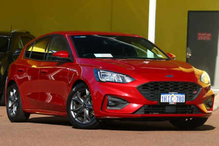 2021 Ford Focus SA 2021MY ST-Line Red 8 Speed Automatic Hatchback Cannington Canning Area Preview