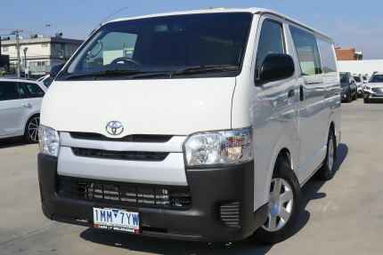 2017 Toyota HiAce KDH201R LWB White 4 Speed Automatic Van Coburg North Moreland Area Preview