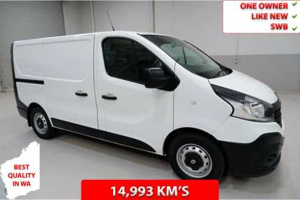 2018 Renault Trafic X82 103KW Low Roof SWB White 6 Speed Manual Van Kenwick Gosnells Area Preview