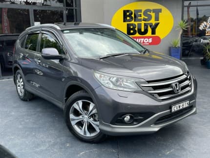 2014 Honda CR-V RM MY15 VTi-L 4WD Modern Steel 5 Speed Sports Automatic Wagon Campbelltown Campbelltown Area Preview