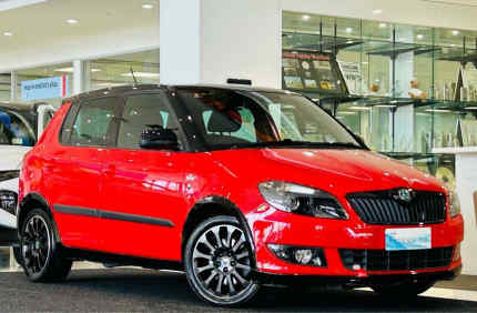 2013 Skoda Fabia 5JF MY13 77TSI Monte Carlo Red 5 Speed Manual Hatchback Hoppers Crossing Wyndham Area Preview
