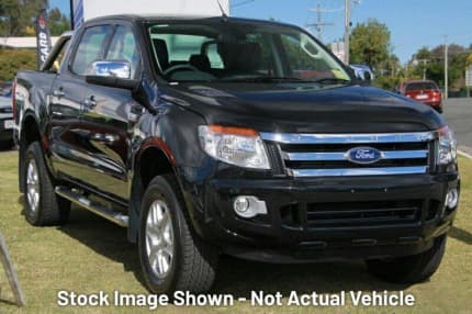 2012 Ford Ranger PX MY13 XLT Black 6 Speed Sports Automatic Utility Homebush West Strathfield Area Preview