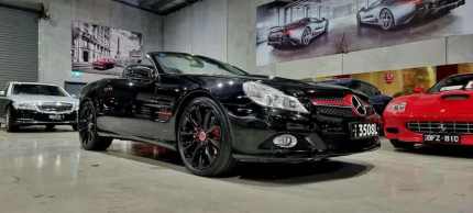 2010 Mercedes-Benz SL-Class R230 MY10 SL350 Obsidian Black 7 Speed Automatic Roadster Laverton North Wyndham Area Preview