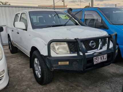 2013 Nissan Navara D40 S7 MY12 RX White 6 Speed Manual Utility Clontarf Redcliffe Area Preview