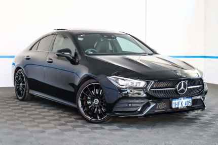 2020 Mercedes-Benz CLA-Class C118 800+050MY CLA250 D-CT 4MATIC Black 7 Speed Willagee Melville Area Preview