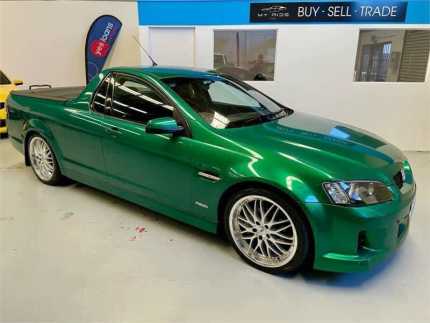 2010 Holden Commodore VE MY10 SV6 Green 6 Speed Manual Utility Wangara Wanneroo Area Preview