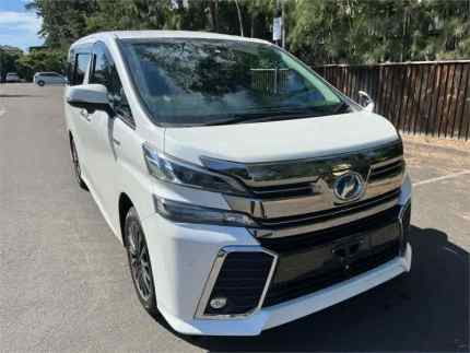 2015 Toyota Vellfire AYH30 White Automatic Wagon Five Dock Canada Bay Area Preview
