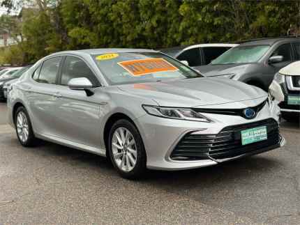 2021 Toyota Camry Axvh70R Ascent (Hybrid) Silver Continuous Variable Sedan Homebush Strathfield Area Preview