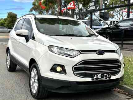 2014 Ford Ecosport BK Trend White 5 Speed Manual Wagon West Footscray Maribyrnong Area Preview