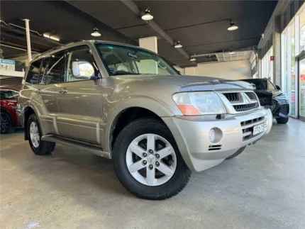 2005 Mitsubishi Pajero NP MY05 Exceed Beige 5 Speed Sports Automatic Wagon Caringbah Sutherland Area Preview