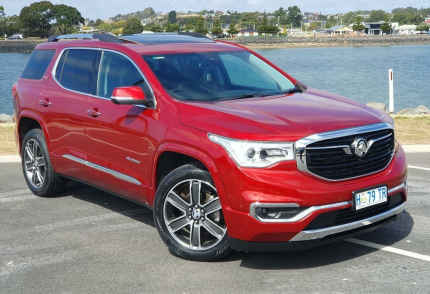 2018 Holden Acadia AC MY19 LTZ-V 2WD Red 9 Speed Sports Automatic Wagon Devonport Devonport Area Preview