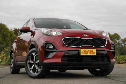 2021 Kia Sportage QL MY21 S 2WD Red 6 Speed Sports Automatic Wagon Melrose Park Mitcham Area Preview
