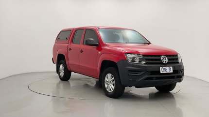 2018 Volkswagen Amarok 2H MY18 TDI420 Core Edition (4x4) Red 8 Speed Automatic Dual Cab Utility Laverton North Wyndham Area Preview