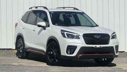 2021 Subaru Forester S5 MY21 2.5i Sport CVT AWD White 7 Speed Constant Variable Wagon Gawler South Gawler Area Preview