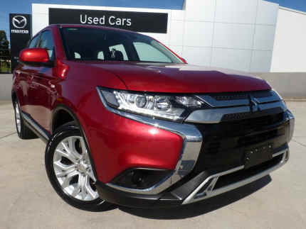 2021 Mitsubishi Outlander ZL MY21 ES 7 Seat (AWD) Red 6 Speed CVT Auto Sequential Wagon Blacktown Blacktown Area Preview