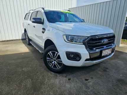 2020 Ford Ranger PX MkIII 2020.75MY Wildtrak White 10 Speed Sports Automatic Double Cab Pick Up Mackay Mackay City Preview