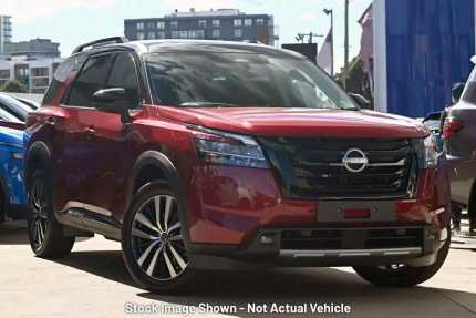 2023 Nissan Pathfinder R53 MY22 Ti-L 4WD Red 9 Speed Sports Automatic Wagon South Geelong Geelong City Preview