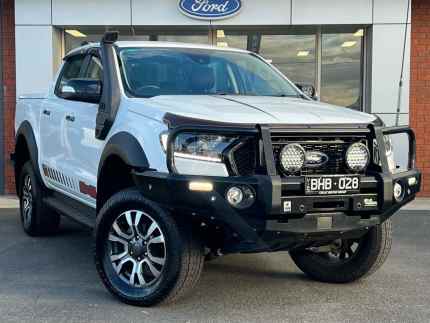2019 Ford Ranger PX MkIII 2020.25MY FX4 White 6 Speed Sports Automatic Double Cab Pick Up Colac West Colac-Otway Area Preview