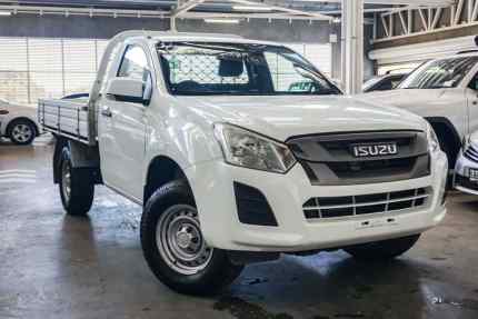 2018 Isuzu D-MAX MY18 SX 4x2 High Ride White 6 Speed Sports Automatic Cab Chassis Christies Beach Morphett Vale Area Preview