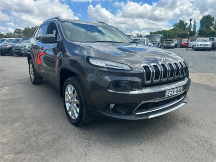 2015 Jeep Cherokee KL MY15 Limited Grey 9 Speed Sports Automatic Wagon Elderslie Camden Area Preview