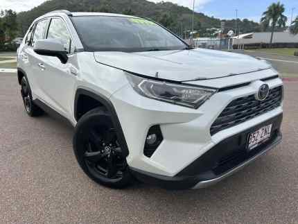 2020 Toyota RAV4 Axah54R Cruiser eFour White 6 Speed Constant Variable Wagon Hybrid Hyde Park Townsville City Preview