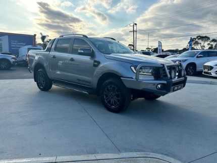 2021 Ford Ranger PX MkIII 2021.25MY Wildtrak Silver, Chrome 6 Speed Sports Automatic Ferntree Gully Knox Area Preview