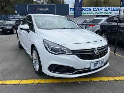 2017 Holden Astra BK MY17 R White 6 Speed Sports Automatic Hatchback Ringwood Maroondah Area Preview