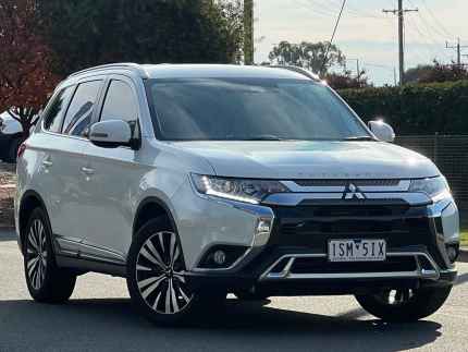 2020 Mitsubishi Outlander ZL MY21 LS 2WD White 6 Speed Constant Variable Wagon Wodonga Wodonga Area Preview