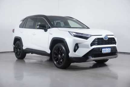 2023 Toyota RAV4 Axah54R XSE (awd) Hybrid Premium Paint White Continuous Variable Wagon Bentley Canning Area Preview