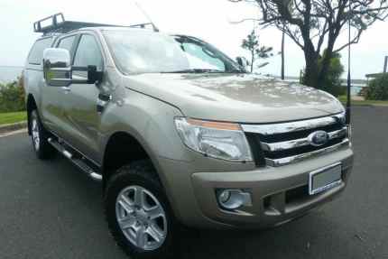 2012 Ford Ranger PX XLT Double Cab Gold 6 Speed Sports Automatic Utility Gladstone Gladstone City Preview