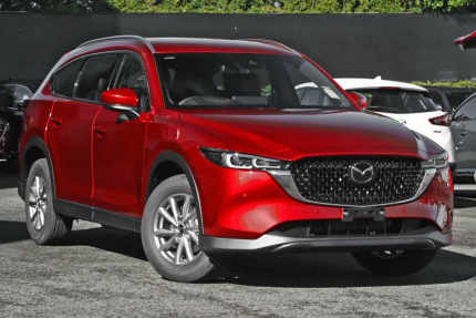 2023 Mazda CX-8 KG2WLA G25 SKYACTIV-Drive FWD Touring Red 6 Speed Sports Automatic Wagon Burwood Whitehorse Area Preview
