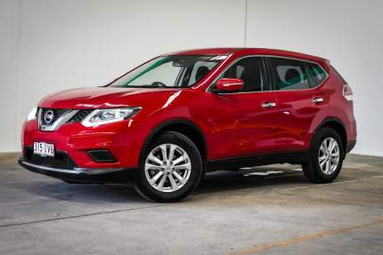 2016 Nissan X-Trail T32 ST X-tronic 4WD Red 7 Speed Constant Variable Wagon Eagle Farm Brisbane North East Preview
