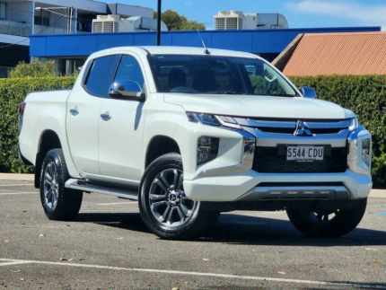 2019 Mitsubishi Triton MR MY20 GLS Double Cab White 6 Speed Sports Automatic Utility Wayville Unley Area Preview